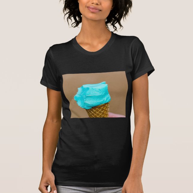 Camiseta Sorvete com macro waffle (Frente)