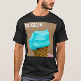 Camiseta Sorvete com macro waffle