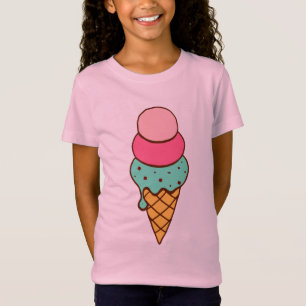 Camiseta Sorvete Cone T-Shirt