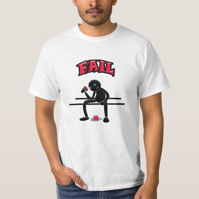 Camiseta Sorvete da falha (Frente)