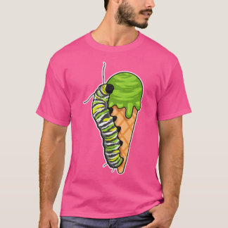 Camiseta Sorvete das lagartas