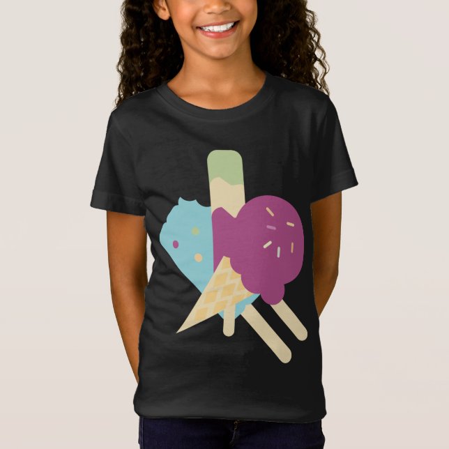 Camiseta Sorvete de Aniversário (Frente)