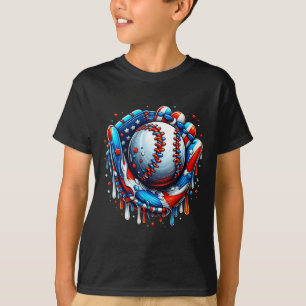 Camiseta Sorvete de beisebol pulveriza luva de beisebol 4