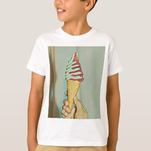 Camiseta Sorvete de chocolate
