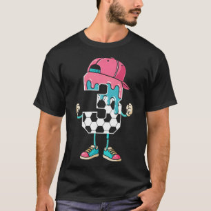 Camiseta Sorvete de Futebol de 3 Anos de Idade Drip Juventu