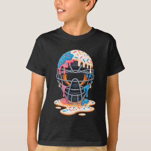 Camiseta Sorvete de máscara de beisebol com captucho de bei