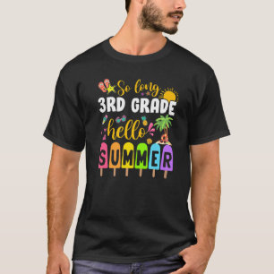 Camiseta Sorvete de picolé de verão de 3º grau