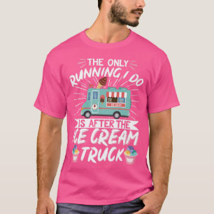 Camiseta Sorvete De Verão Cone Kawaii, O Único