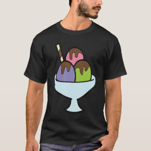 Camiseta Sorvete de Verão Gelato sorvete