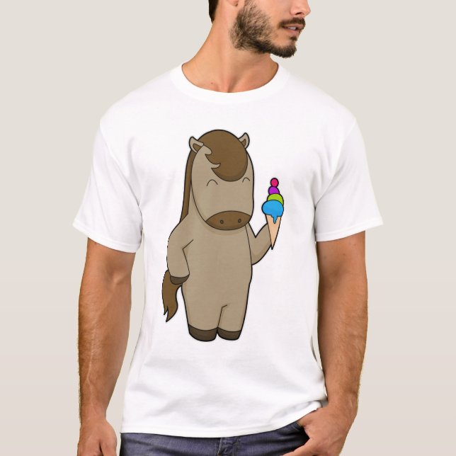 Camiseta Sorvete de Waffle (Frente)