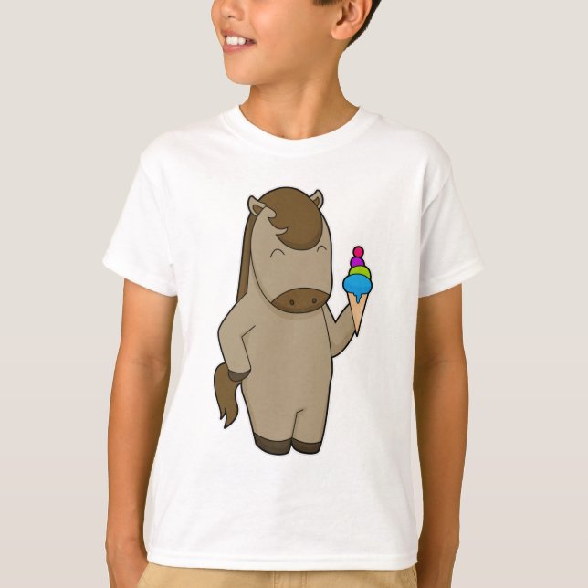 Camiseta Sorvete de Waffle (Frente)