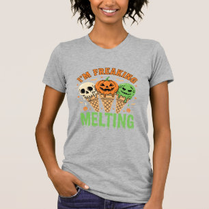 Camiseta Sorvete Derretendo na Sexta-feira Santa do Hallowe