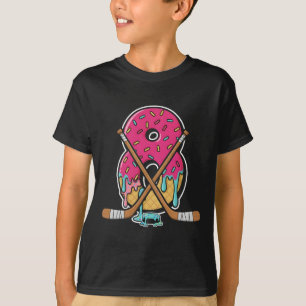 Camiseta Sorvete Derretido de Hóquei de 8 Anos de Idade Juv