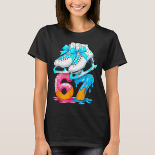 Camiseta Sorvete Derretido de Patinação Número 67 Jogador 6