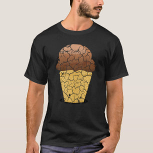 Camiseta Sorvete do comida do capô do Cozinhar com dificuld