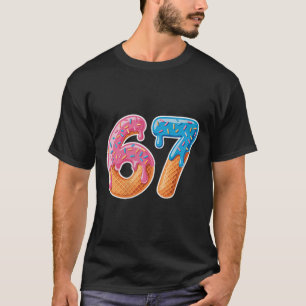 Camiseta Sorvete Drip Seis Sete 6 7 Meme 67