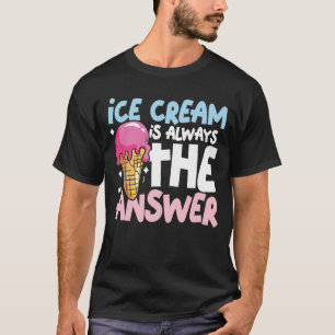 Camiseta Sorvete é sempre a resposta