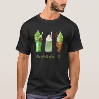 Camiseta Sorvete em um Copo em Forma de Peixe
