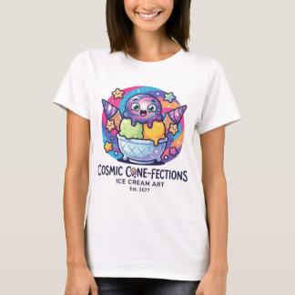 Camiseta sorvete engraçado