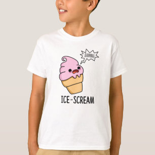 Camiseta Sorvete Engraçado De Gelo Cone Pun