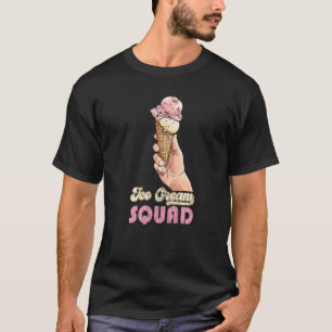 Camiseta Sorvete Esquadrão Aspas Sorvete Cone