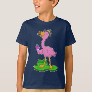 Camiseta Sorvete Flamingo Waffle