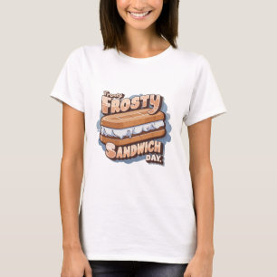 Camiseta Sorvete Frosty Sandwich Day