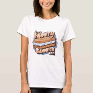 Camiseta Sorvete Frosty Sandwich Day
