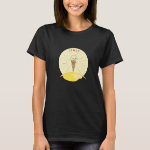 Camiseta Sorvete Gelato Itália