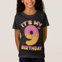 Sorvete giro É meu oitavo aniversário, 8 anos Garo