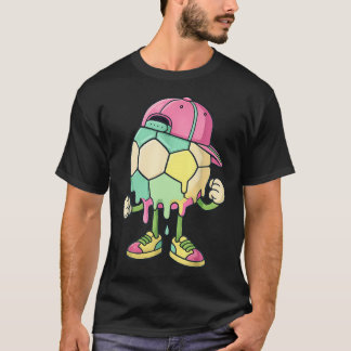 Camiseta Sorvete Gotejamento Futebol Esportes Futebol Gotej