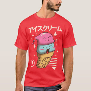 Camiseta Sorvete Kawaii
