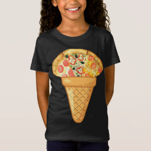 CAMISETA SORVETE PIZZA - COMIDA RÁPIDA E SORVETE CO