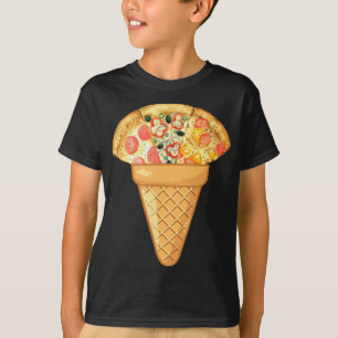CAMISETA SORVETE PIZZA - COMIDA RÁPIDA E SORVETE CO