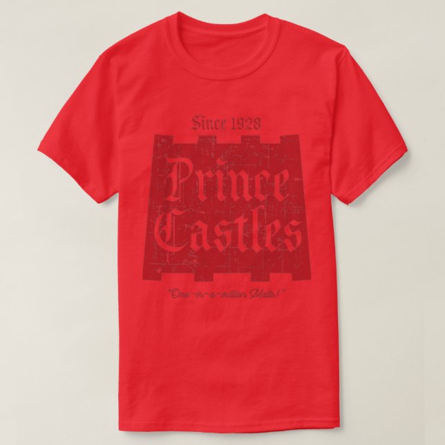 Camiseta Sorvete Prince Castles (Frente do Design)