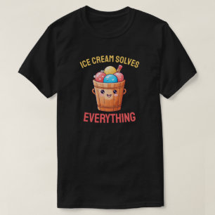 Camiseta Sorvete resolve tudo