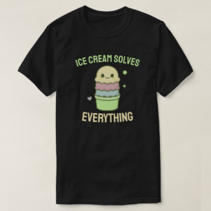 Camiseta Sorvete resolve tudo