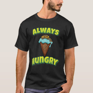 Camiseta Sorvete sempre com fome