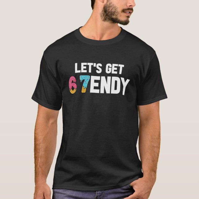 Camiseta Sorvete Sendy 67 7endy 6 7endy 67 Meme (Frente)