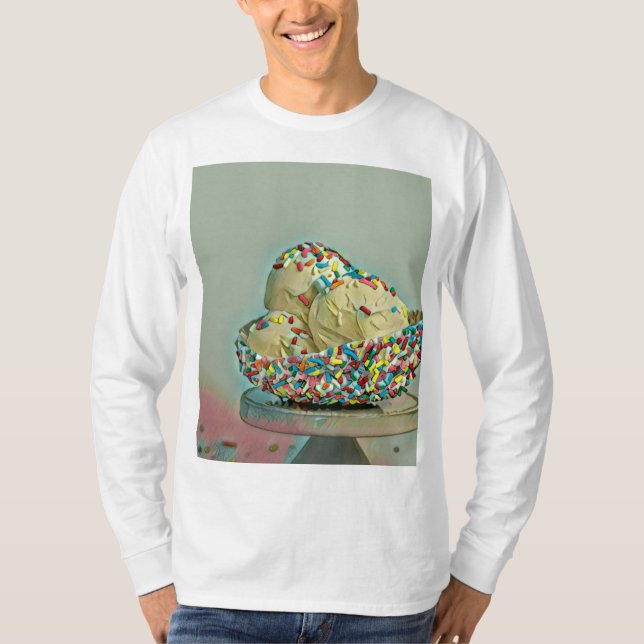 Camiseta Sorvete sprinkles (Frente)