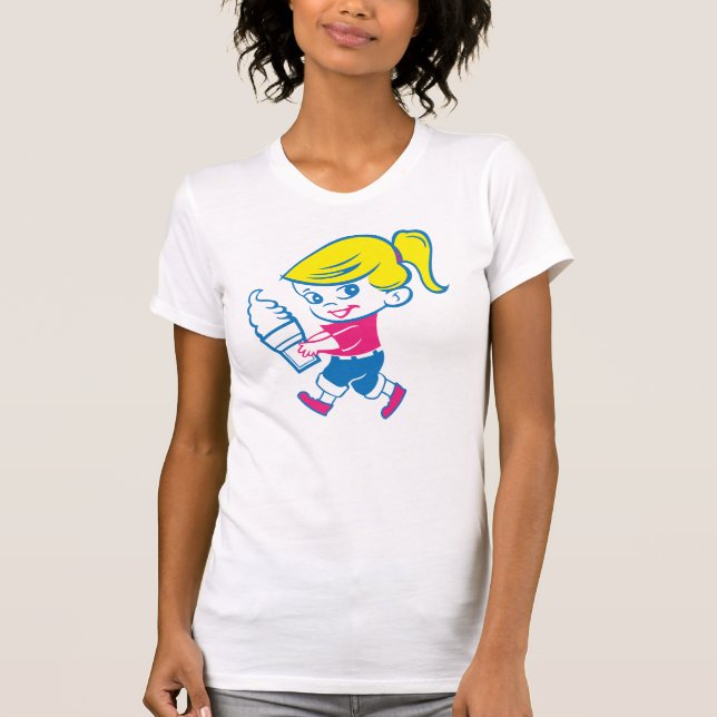 Camiseta Sorvete - Teto Branco Básico (Frente)