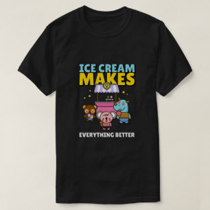 Camiseta Sorvete torna tudo melhor