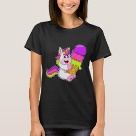 Camiseta Sorvete Unicorn Waffle