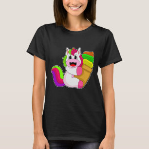 Camiseta Sorvete Unicorn Waffle