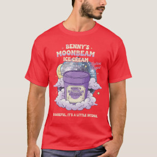 Camiseta Sorvete Vintage Moonbeam Caminhão de Sorvete Retro