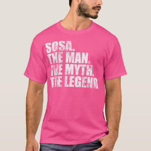 Camiseta Sosa Nome da família Sosa sobrenome Sosa Apelido S