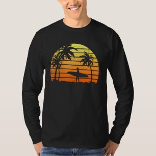 Camiseta Sotão Tropical Surfer Water Sport Surf Surfboard S