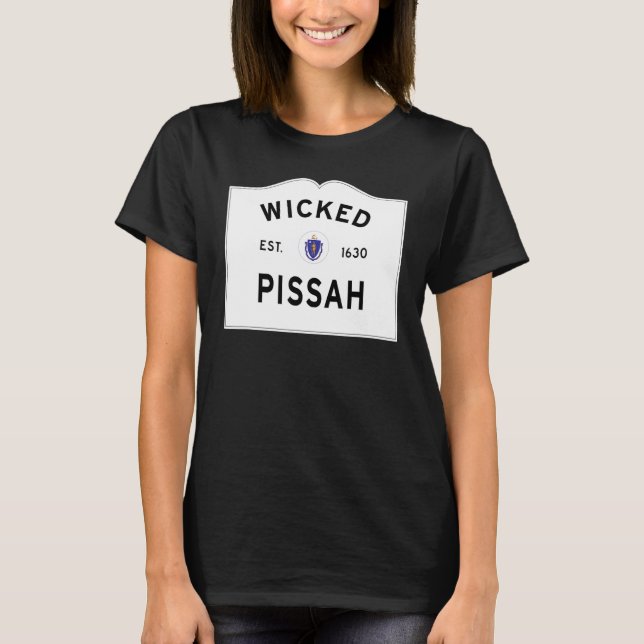 Camiseta Sotaque Wicked Pissah Boston Massachusetts Entrand (Frente)