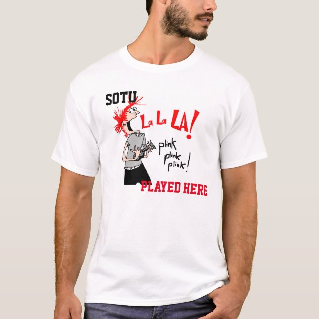 Camiseta SOTU jogado aqui (Frente)
