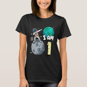 Camiseta Sou 1 Astronauta Espacial Kid Moon Walker 1rua Bir